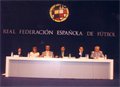 Imagen de la Junta Directiva de la AEAF en la Asamblea General celebrada el 26 de mayo de 2010. 